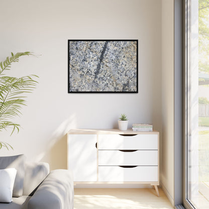 Granite Bubbles - Unique Stretched Canvas Wall Art