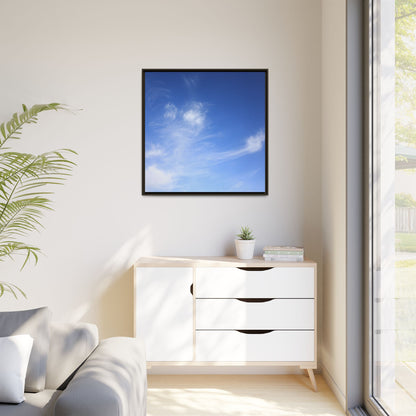 Blue Serenity - Unique Stretched Canvas Wall Art
