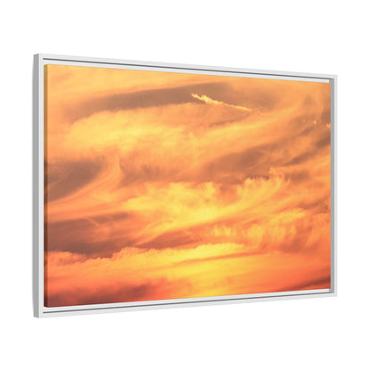 Burning Skies - Unique Stretched Canvas Wall Art