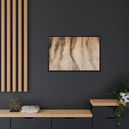 Eroded Canyon Walls - Unique Stretched Canvas Wall Art