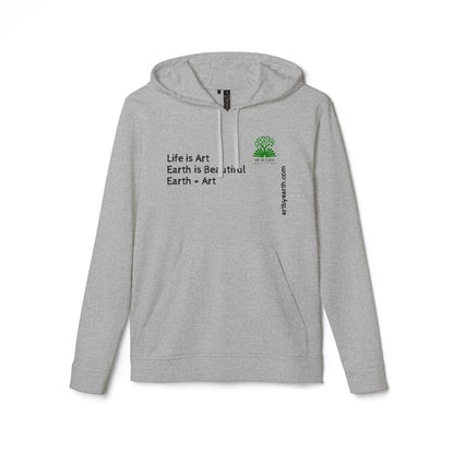 Z - ART BY EARTH HOODIE - adidas Unisex Fleece Hoodie