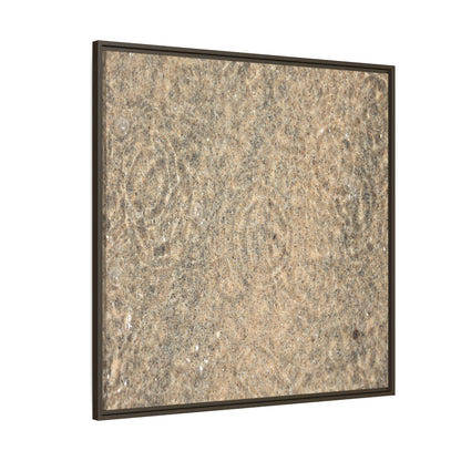 Whispers of Sand - Unique Stretched Canvas Wall Art