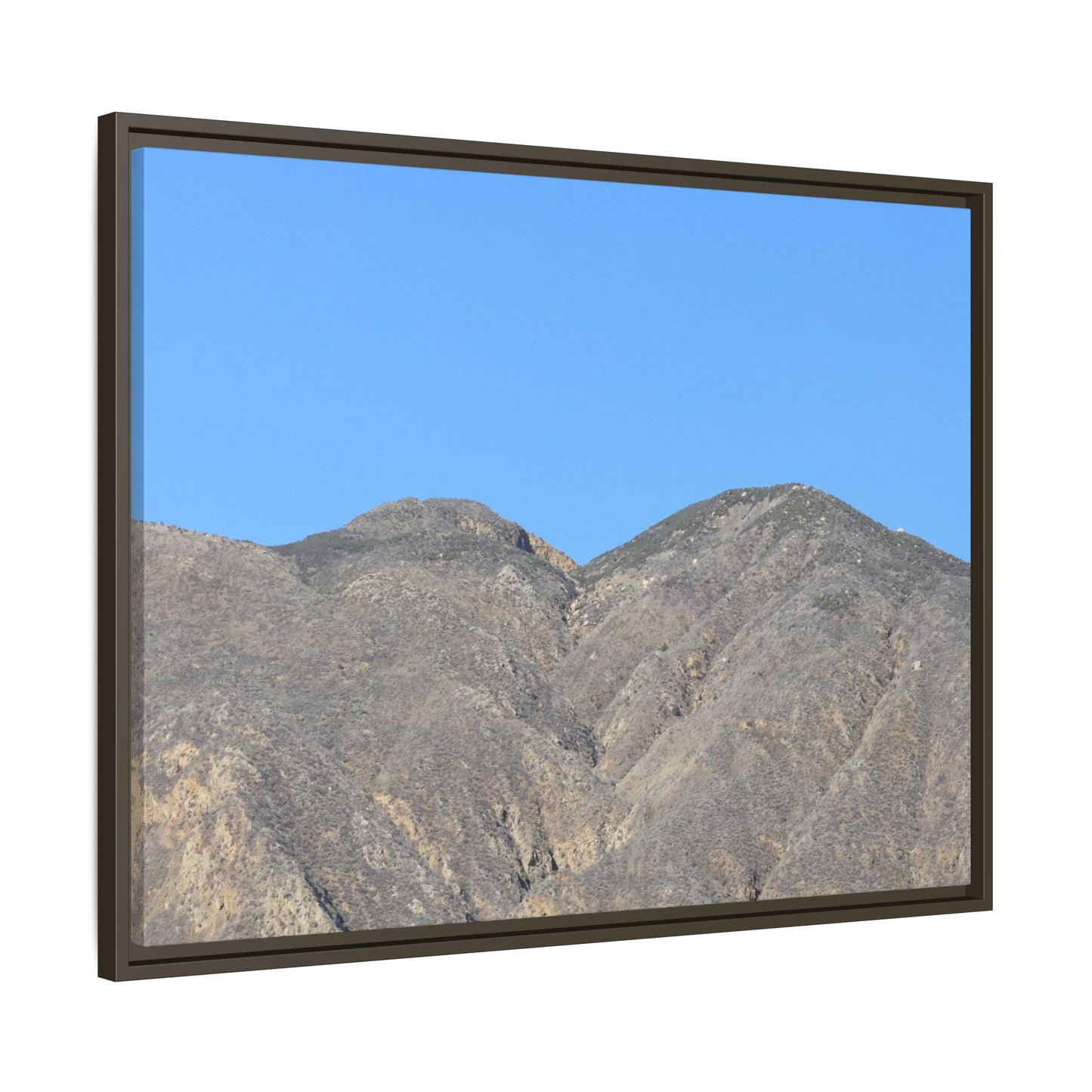 Arid Mountain Breath - Unique Stretched Canvas Wall Art - Art By Earth