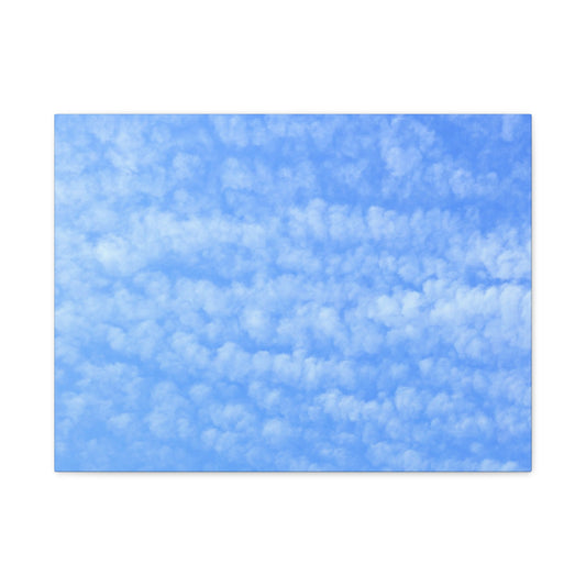 Clouded Reverie - Unique Frameless Canvas Wall Art