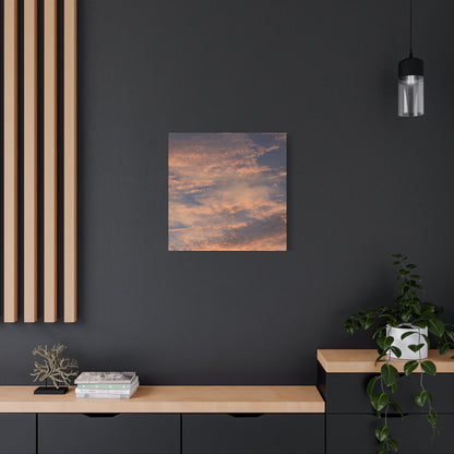 Sunset's Whispers - Unique Frameless Canvas Wall Art