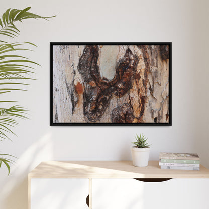 Texture of Time - Unique Stretched Canvas Wall Art