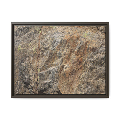 Weathered Rock Formation - Unique Stretched Canvas Wall Art