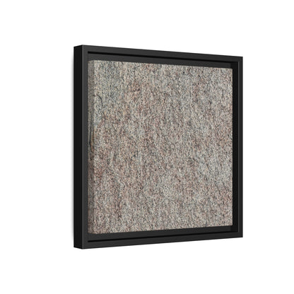 Granular Whispers - Unique Stretched Canvas Wall Art