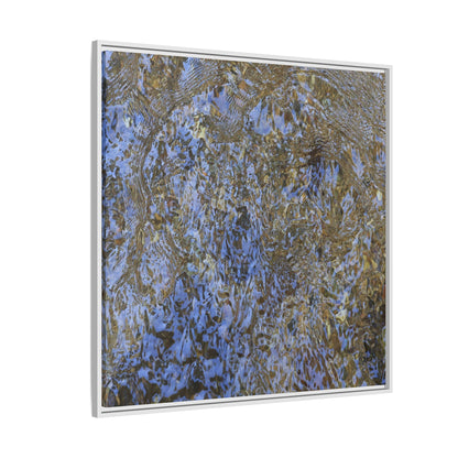 Aquatic Reflections - Unique Stretched Canvas Wall Art
