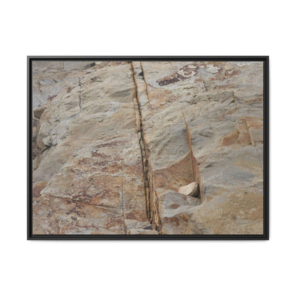 Sedimentary Symphony - Unique Stretched Canvas Wall Art