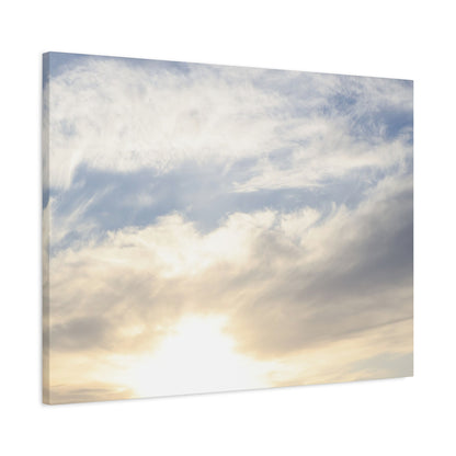Whispers of Ethereal Light - Unique Frameless Canvas Wall Art