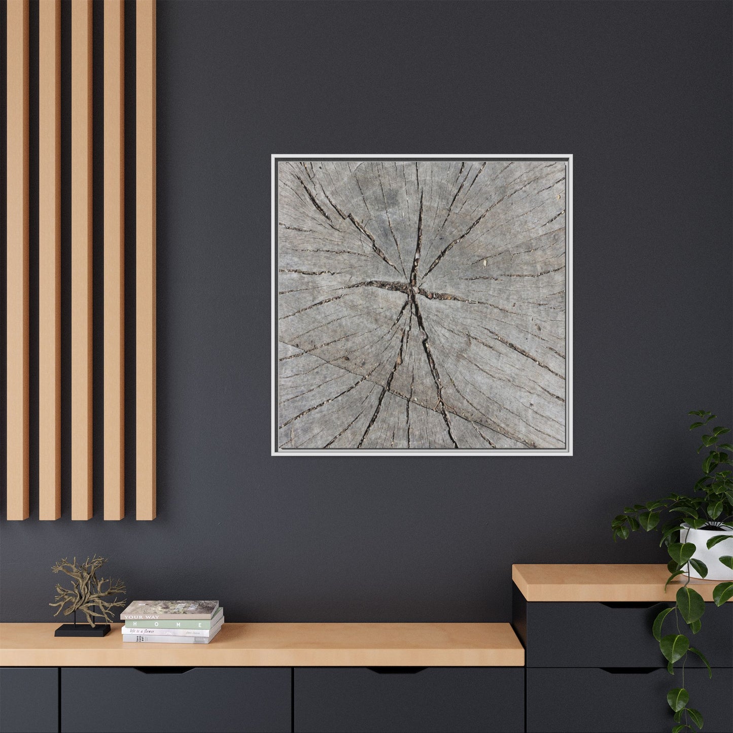 Fractured Memories - Unique Stretched Canvas Wall Art