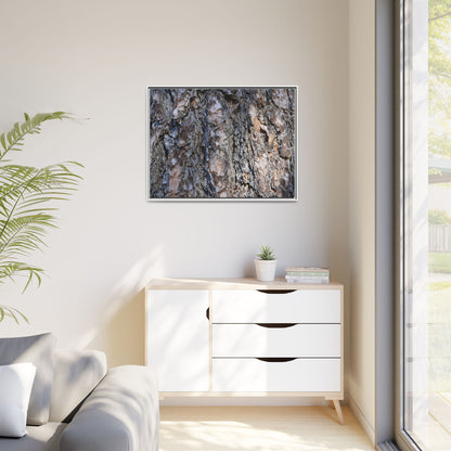 Weathered Patterns - Unique Stretched Canvas Wall Art