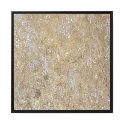 Bubbling Sand - Unique Stretched Canvas Wall Art