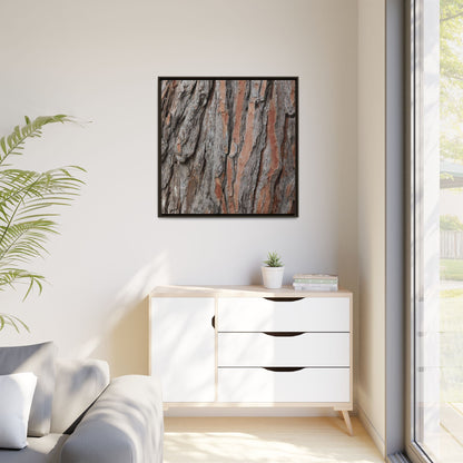 Woodland Layers - Unique Stretched Canvas Wall Art