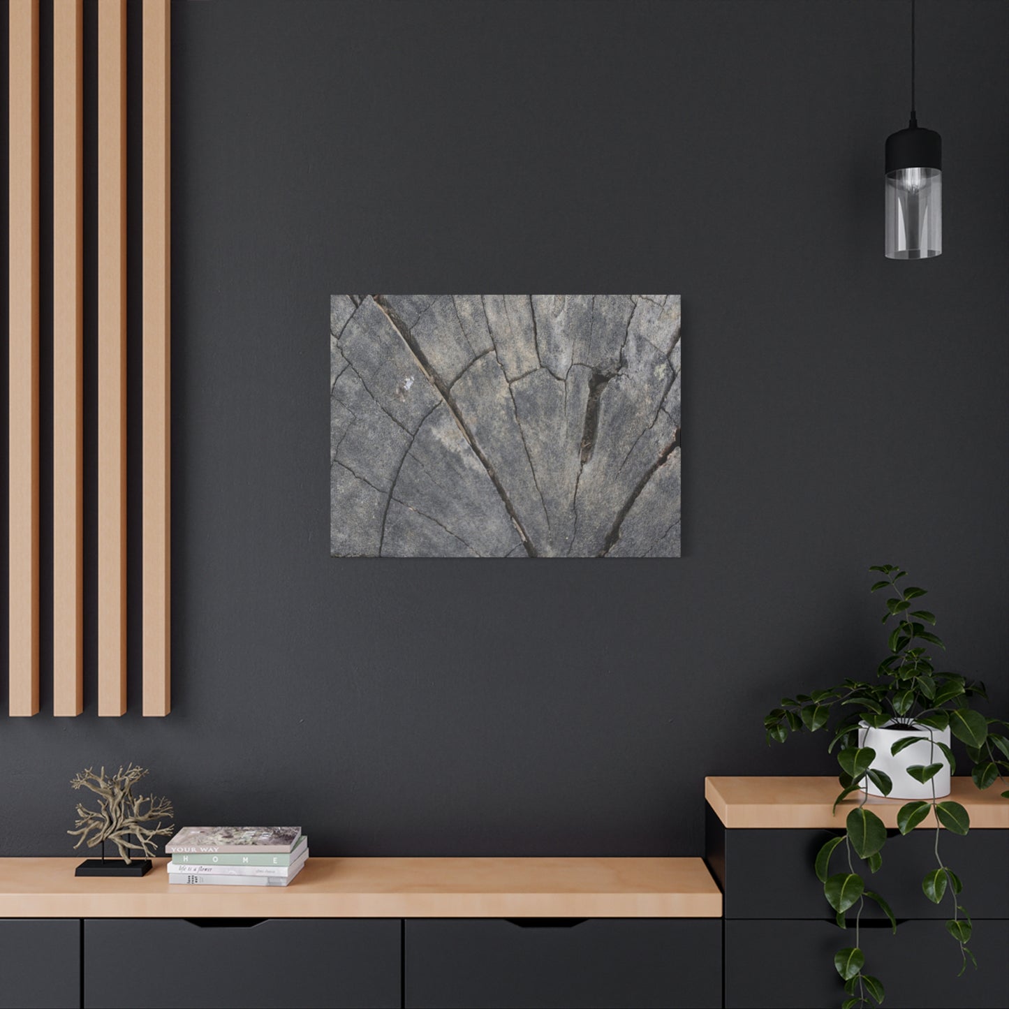 Geological Mosaic - Unique Frameless Canvas Wall Art