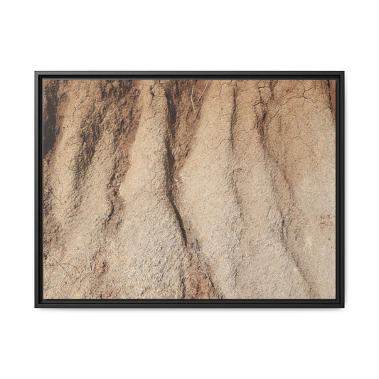 Eroded Canyon Walls - Unique Stretched Canvas Wall Art