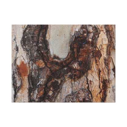 Arboreal Echoes - Unique Frameless Canvas Wall Art