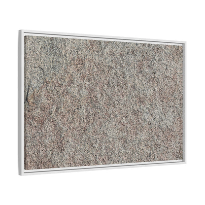 Granular Whispers - Unique Stretched Canvas Wall Art
