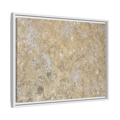 Bubbling Sand - Unique Stretched Canvas Wall Art