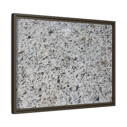Monochrome Mosaic - Unique Stretched Canvas Wall Art