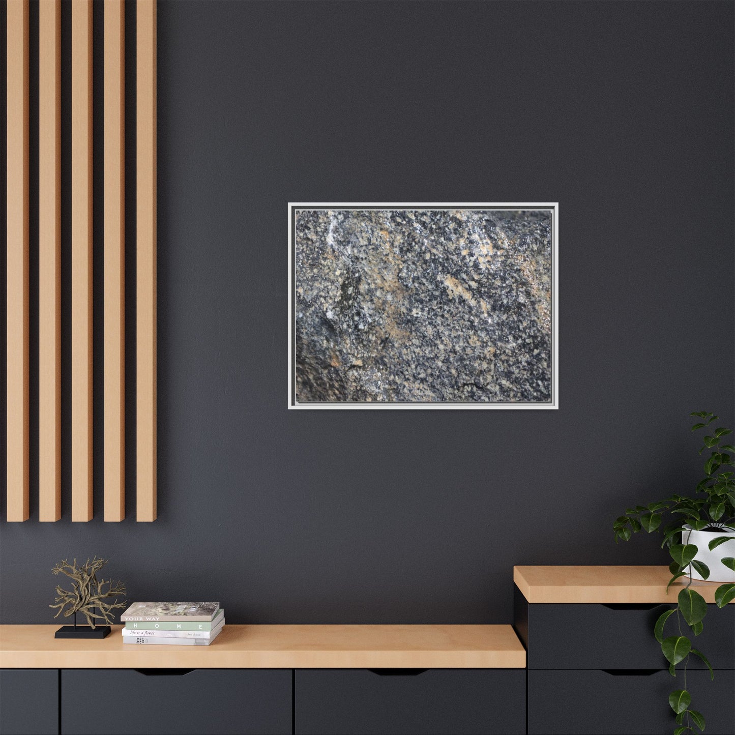 Crystalline Echoes - Unique Poster Wall Art