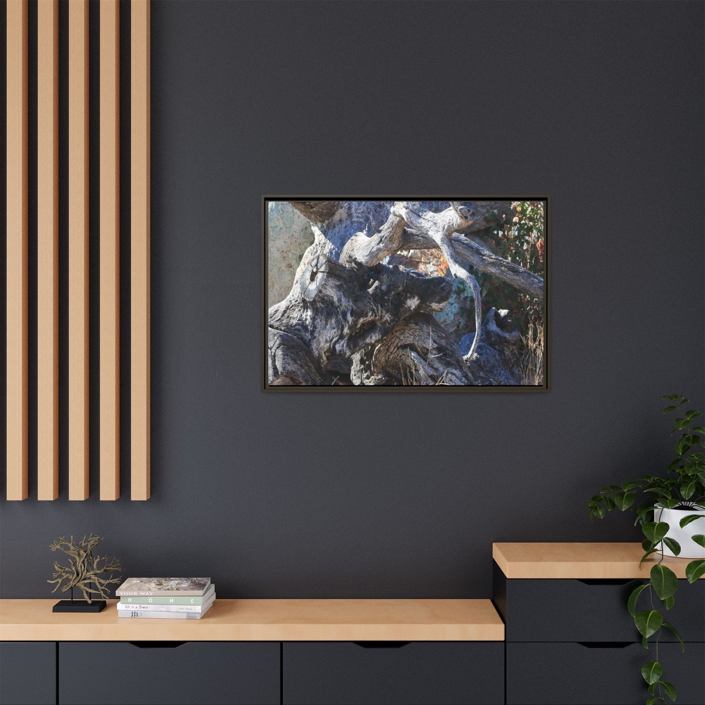 Resilient Roots - Unique Stretched Canvas Wall Art - Art By Earth