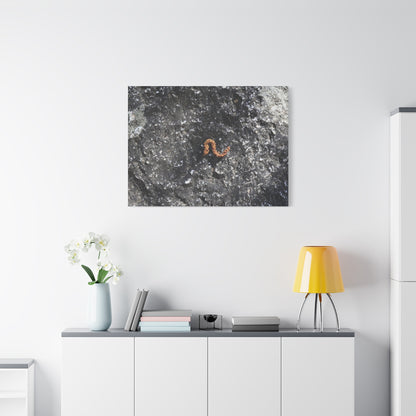 Earthen Serpent - Unique Frameless Canvas Wall Art