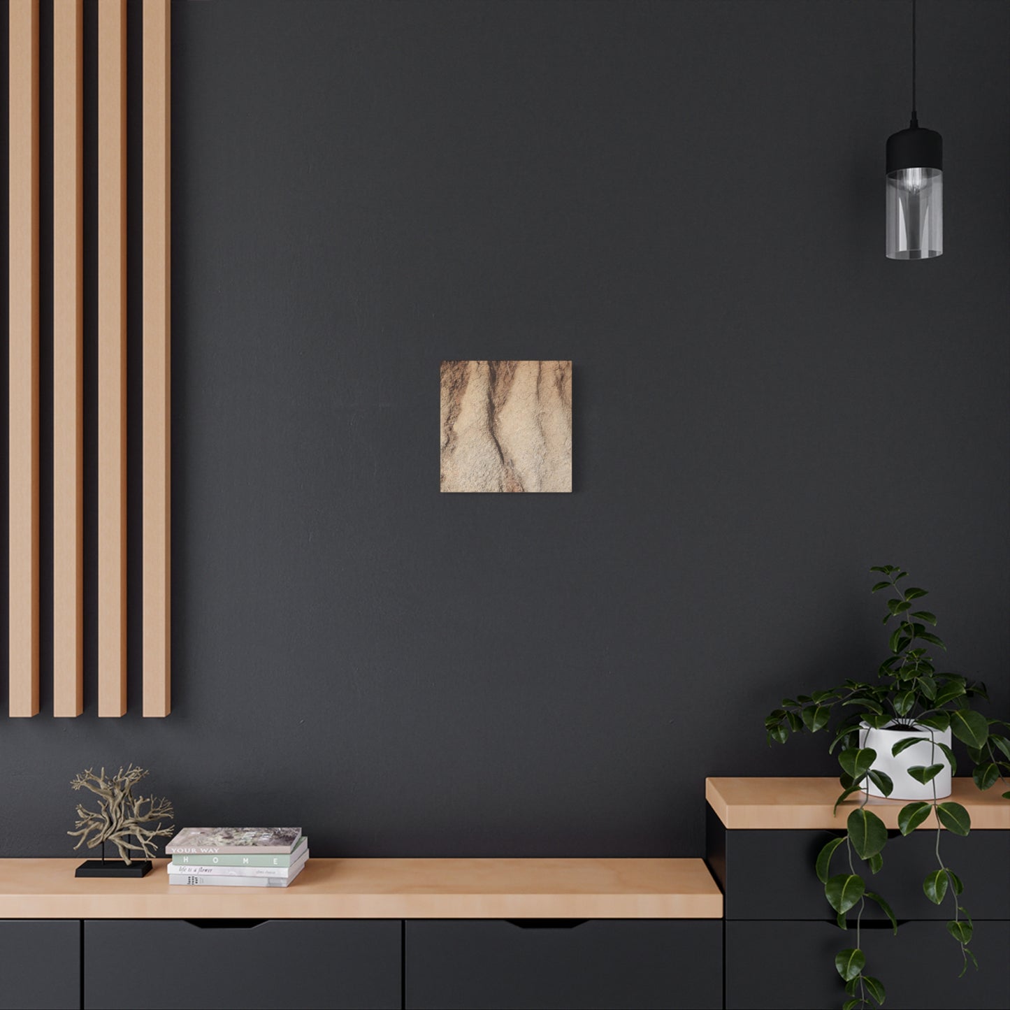 Weathered Earth - Unique Frameless Canvas Wall Art