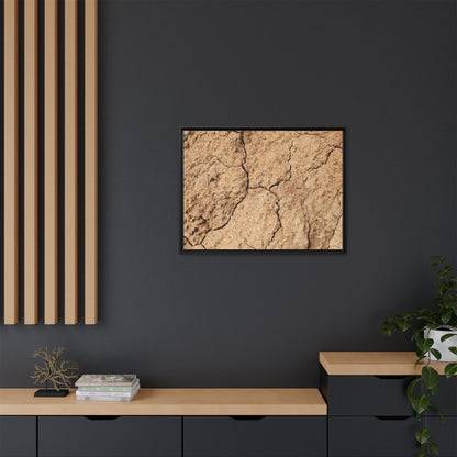 Parched Land - Unique Stretched Canvas Wall Art