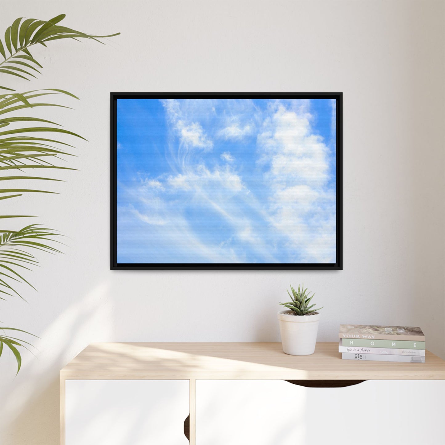 Azure Dreaming - Unique Stretched Canvas Wall Art
