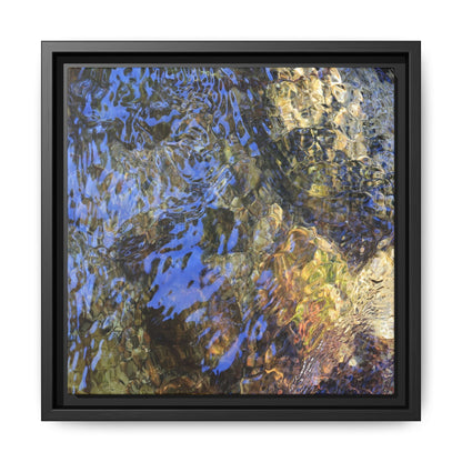 Aquatic Kaleidoscope - Unique Stretched Canvas Wall Art