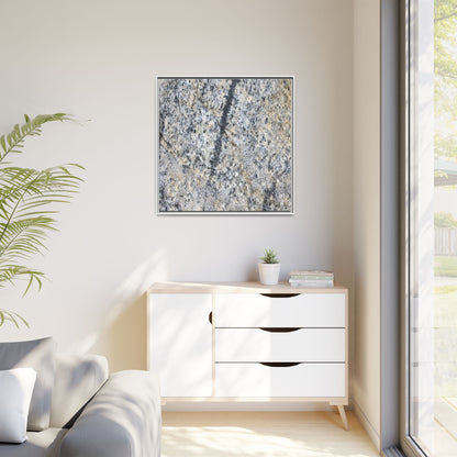 Granite Bubbles - Unique Stretched Canvas Wall Art