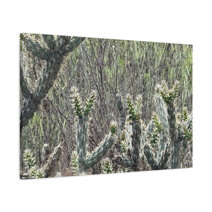 Spiny Sentinels - Unique Frameless Canvas Wall Art