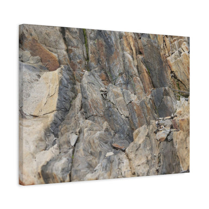 Fractured Memory - Unique Frameless Canvas Wall Art