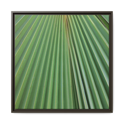 Verdant Veins - Unique Stretched Canvas Wall Art