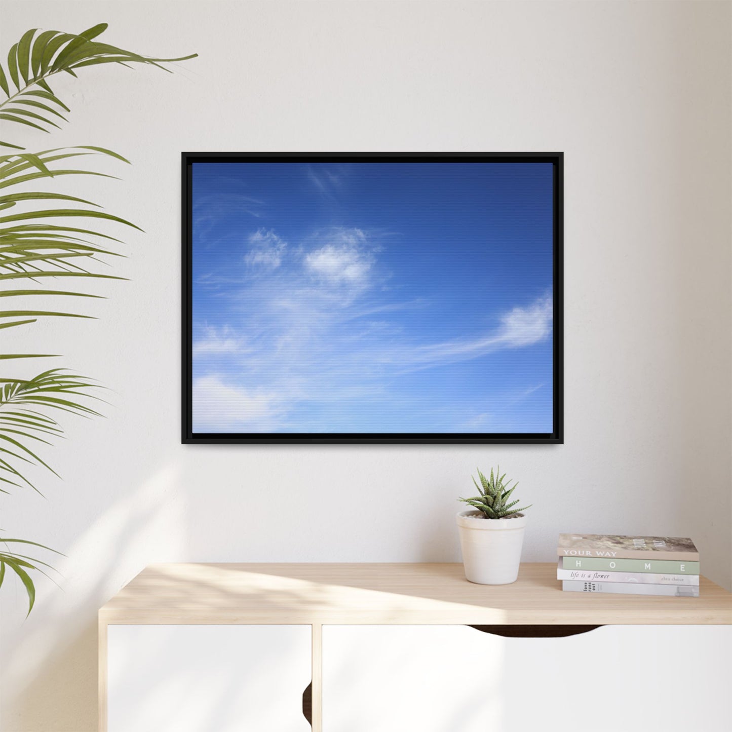 Blue Serenity - Unique Stretched Canvas Wall Art