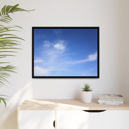 Blue Serenity - Unique Stretched Canvas Wall Art