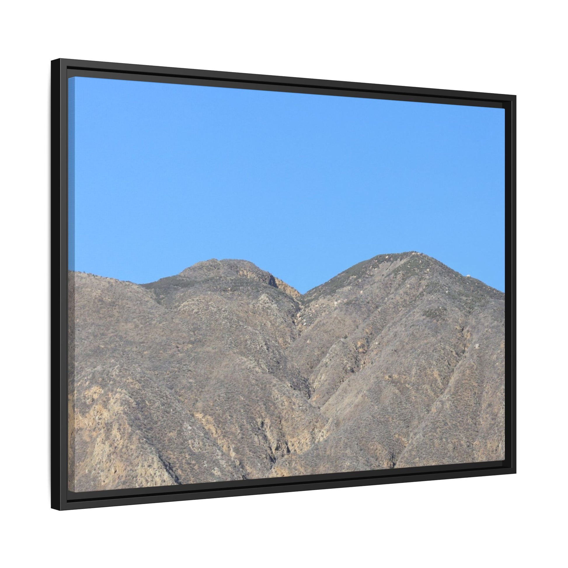 Arid Mountain Breath - Unique Stretched Canvas Wall Art - Art By Earth