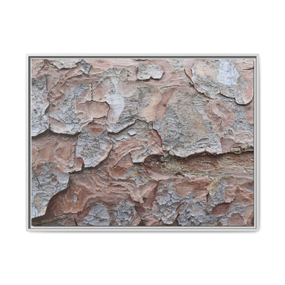 Flaking Serenity - Unique Stretched Canvas Wall Art