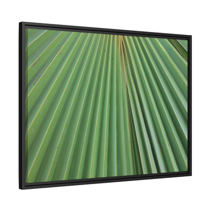 Verdant Veins - Unique Stretched Canvas Wall Art