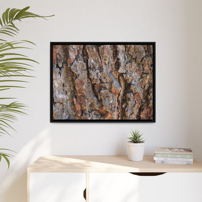 Craggy Textures - Unique Stretched Canvas Wall Art