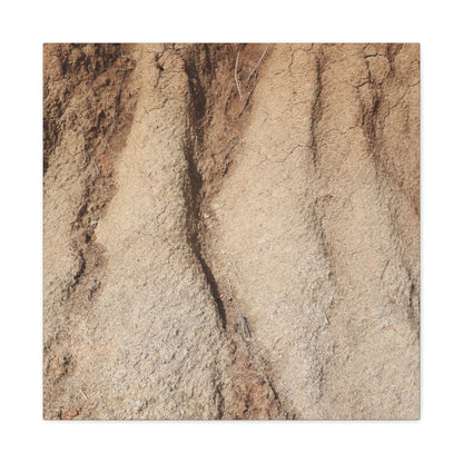 Weathered Earth - Unique Frameless Canvas Wall Art