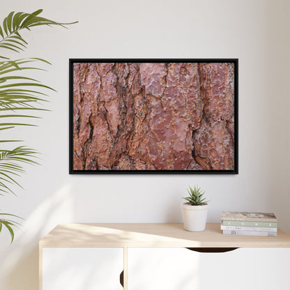 Russet Ridges - Unique Stretched Canvas Wall Art
