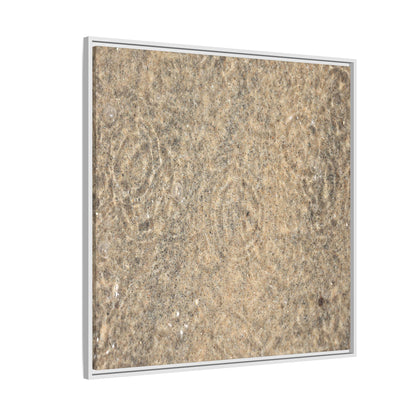 Whispers of Sand - Unique Stretched Canvas Wall Art