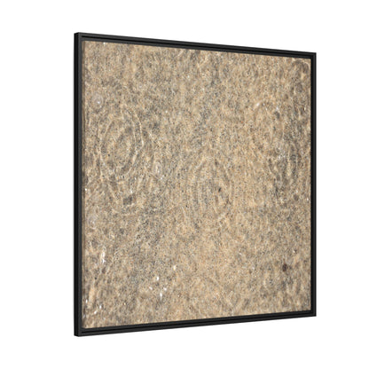 Whispers of Sand - Unique Stretched Canvas Wall Art