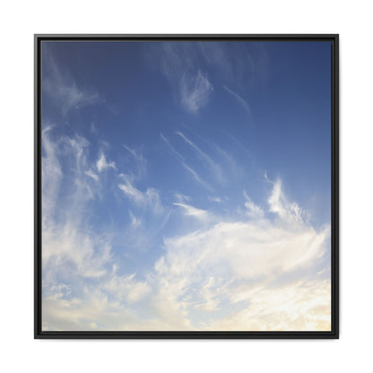 Whispers of Sky - Unique Stretched Canvas Wall Art