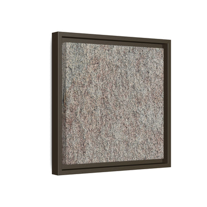 Granular Whispers - Unique Stretched Canvas Wall Art