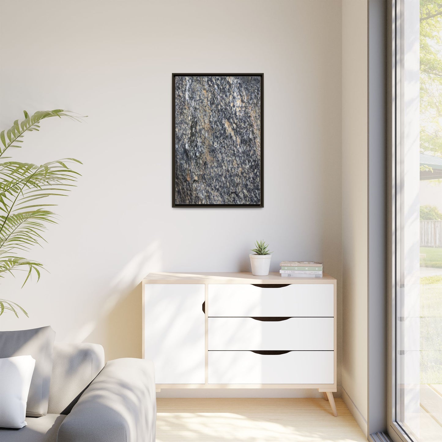 Crystalline Echoes - Unique Poster Wall Art