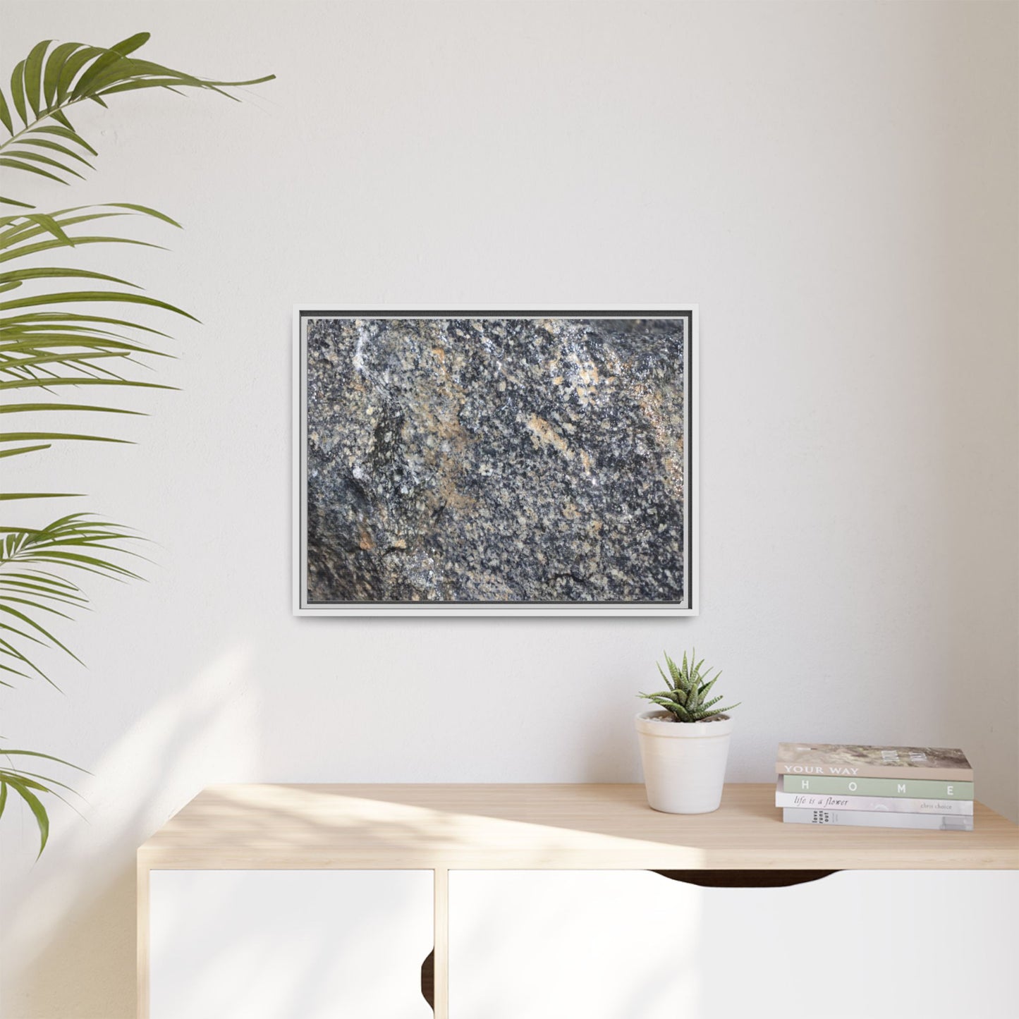 Crystalline Echoes - Unique Poster Wall Art